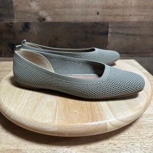 Lucky Brand Women’s Olive Daneric Knit Thread Washable Ballet Flats Size 8.5M